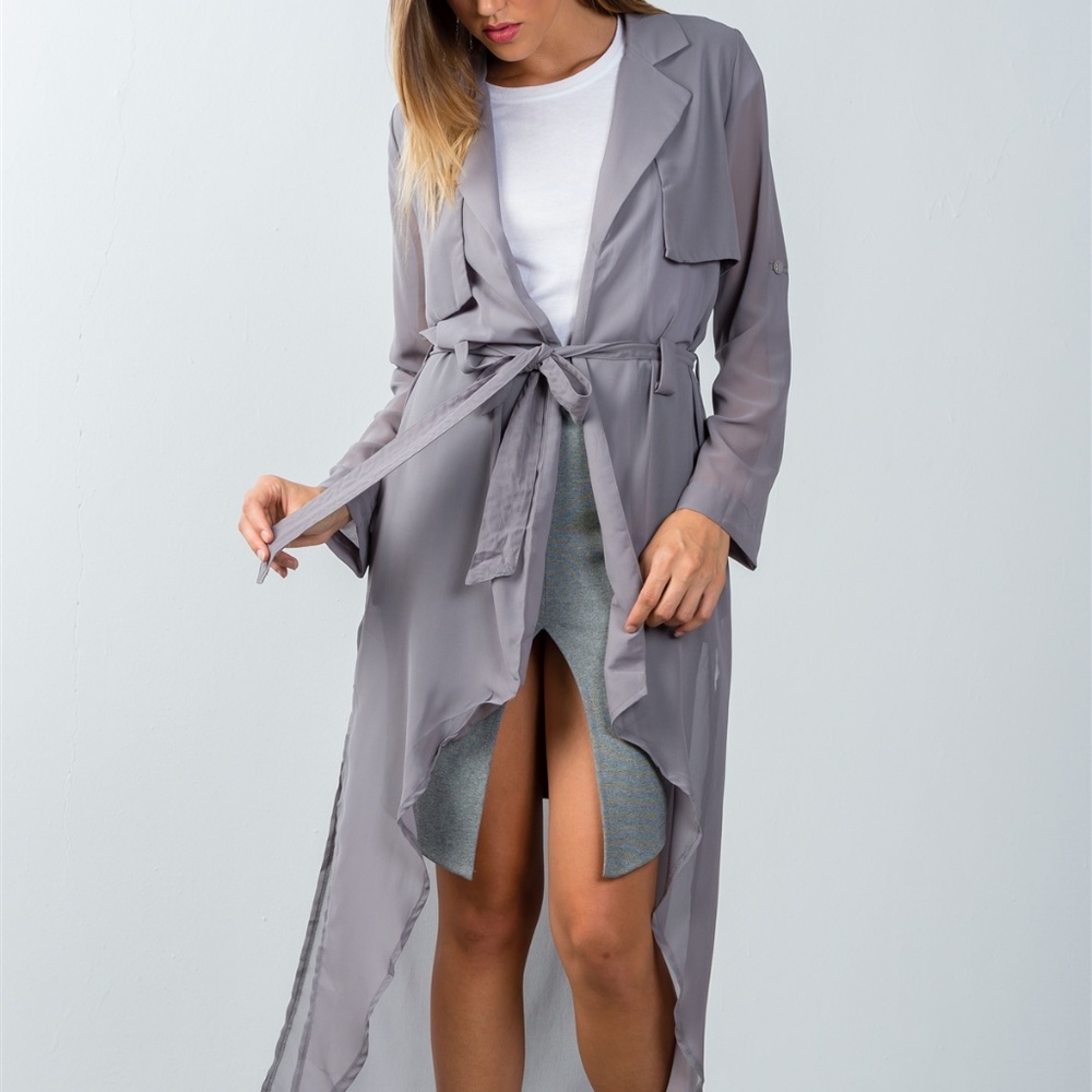 Sheer Gray Jacket